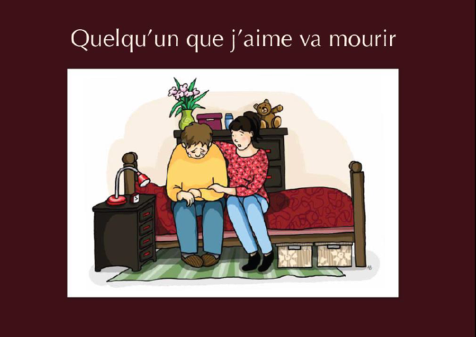 Livre "Quelqu'un que j'aime va mourir"
